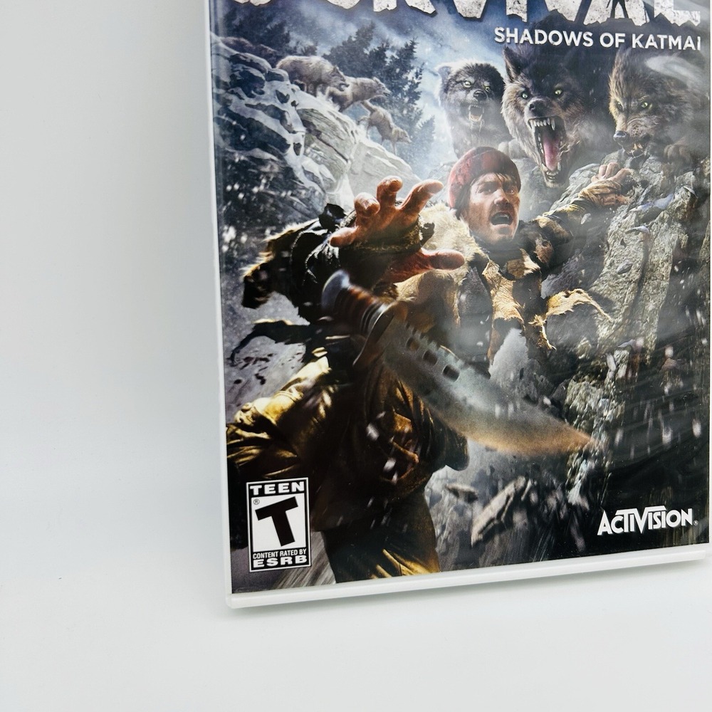Cabelas Survival Shadows Of Katmai Nintendo Wii Complete CIB Manual Video Game - Picture 2 of 16
